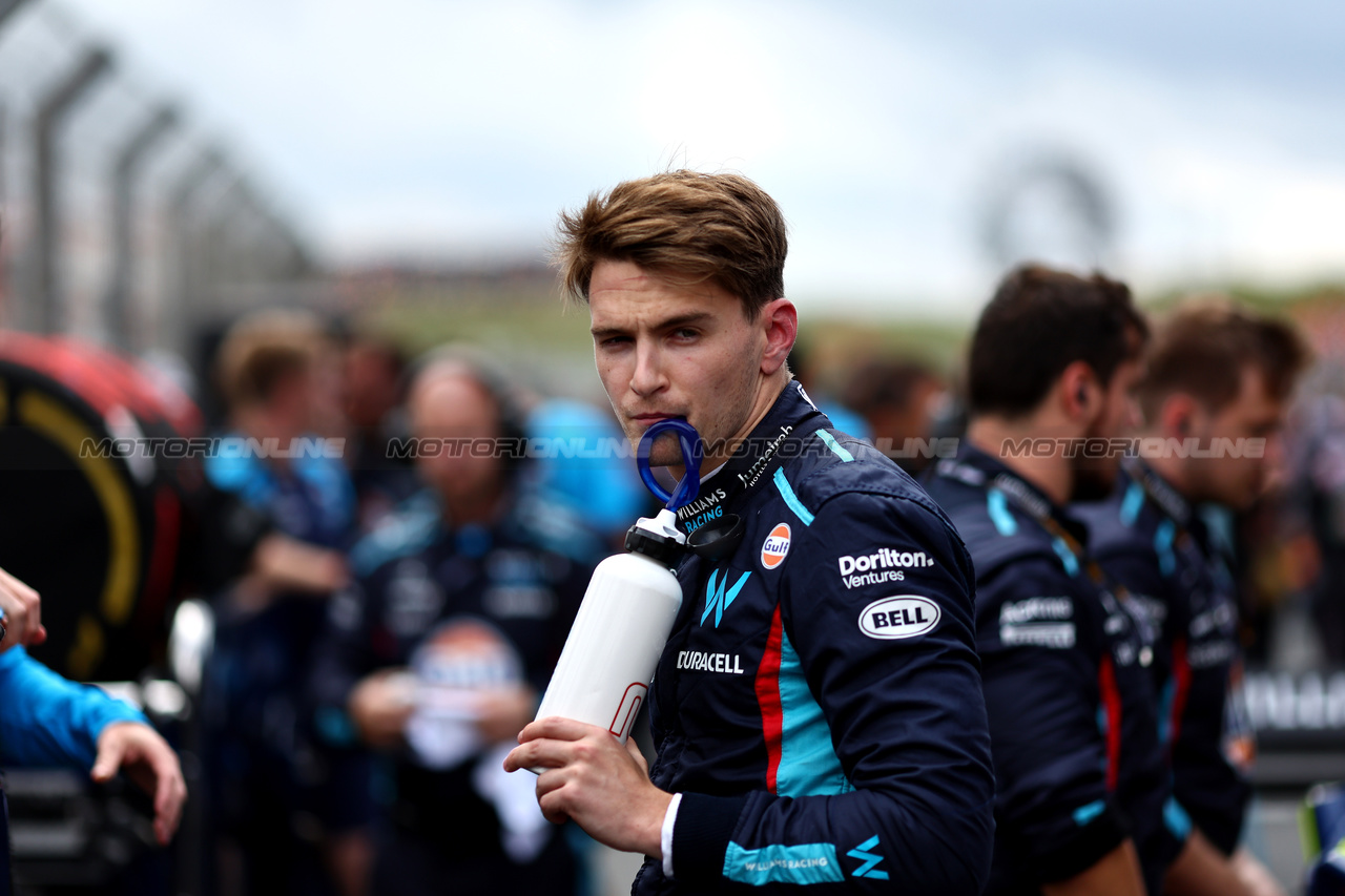 GP OLANDA, Logan Sargeant (USA) Williams Racing on the grid.

27.08.2023. Formula 1 World Championship, Rd 14, Dutch Grand Prix, Zandvoort, Netherlands, Gara Day.

- www.xpbimages.com, EMail: requests@xpbimages.com © Copyright: Charniaux / XPB Images