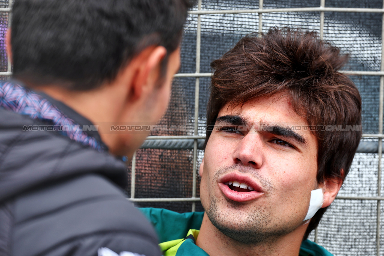 GP OLANDA, Lance Stroll (CDN) Aston Martin F1 Team on the drivers' parade.

27.08.2023. Formula 1 World Championship, Rd 14, Dutch Grand Prix, Zandvoort, Netherlands, Gara Day.

 - www.xpbimages.com, EMail: requests@xpbimages.com © Copyright: Coates / XPB Images