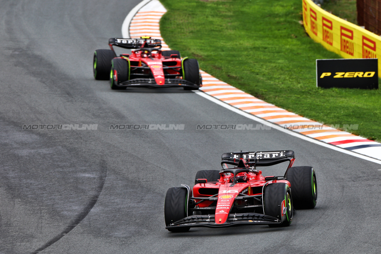 GP OLANDA, Charles Leclerc (MON) Ferrari SF-23.

27.08.2023. Formula 1 World Championship, Rd 14, Dutch Grand Prix, Zandvoort, Netherlands, Gara Day.

 - www.xpbimages.com, EMail: requests@xpbimages.com © Copyright: Staley / XPB Images