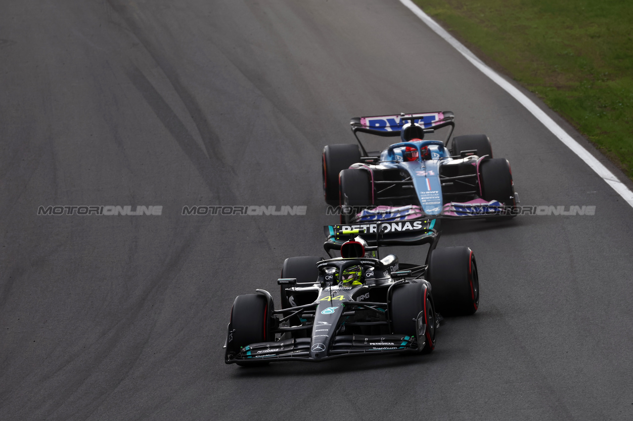 GP OLANDA, Lewis Hamilton (GBR) Mercedes AMG F1 W14.

27.08.2023. Formula 1 World Championship, Rd 14, Dutch Grand Prix, Zandvoort, Netherlands, Gara Day.

 - www.xpbimages.com, EMail: requests@xpbimages.com © Copyright: Coates / XPB Images