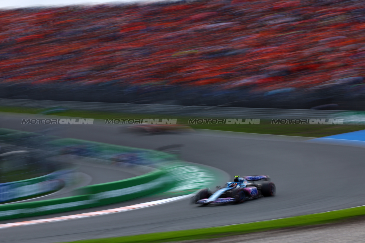 GP OLANDA, Pierre Gasly (FRA) Alpine F1 Team A523.

27.08.2023. Formula 1 World Championship, Rd 14, Dutch Grand Prix, Zandvoort, Netherlands, Gara Day.

 - www.xpbimages.com, EMail: requests@xpbimages.com © Copyright: Coates / XPB Images