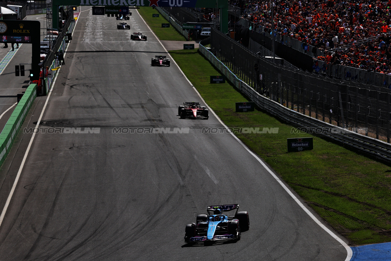 GP OLANDA, Pierre Gasly (FRA) Alpine F1 Team A523.

27.08.2023. Formula 1 World Championship, Rd 14, Dutch Grand Prix, Zandvoort, Netherlands, Gara Day.

 - www.xpbimages.com, EMail: requests@xpbimages.com © Copyright: Coates / XPB Images
