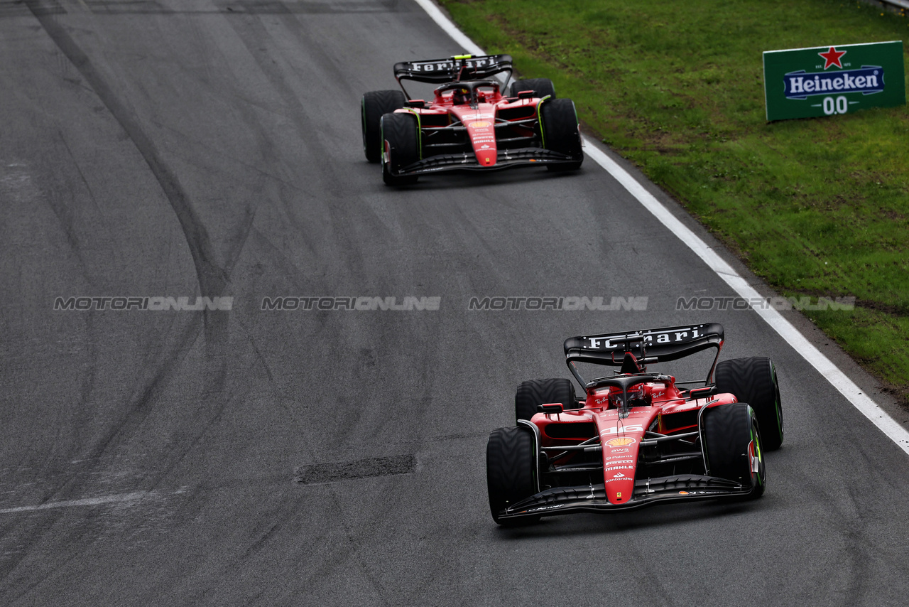 GP OLANDA, Charles Leclerc (MON) Ferrari SF-23.

27.08.2023. Formula 1 World Championship, Rd 14, Dutch Grand Prix, Zandvoort, Netherlands, Gara Day.

 - www.xpbimages.com, EMail: requests@xpbimages.com © Copyright: Coates / XPB Images