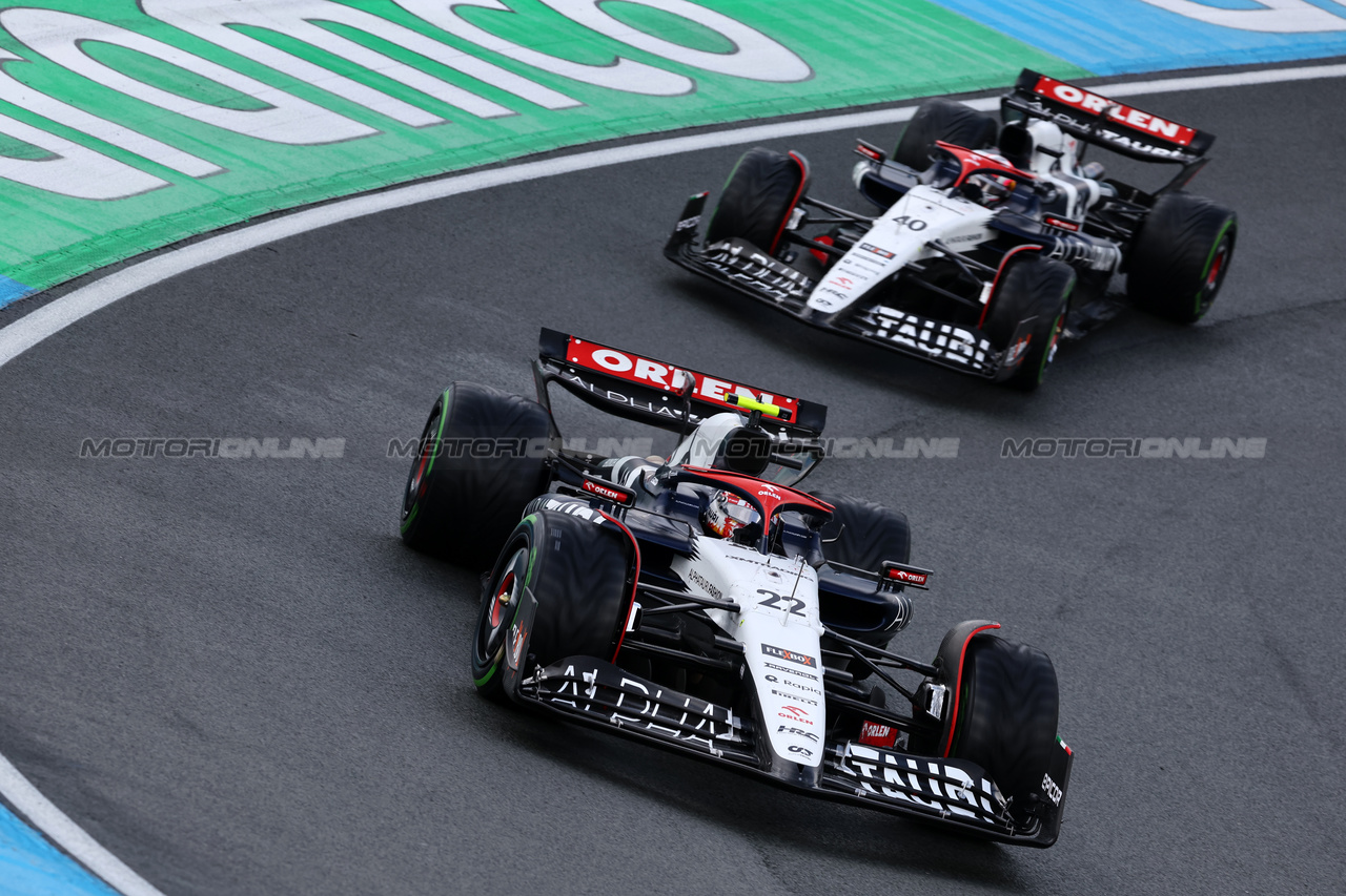 GP OLANDA, Yuki Tsunoda (JPN) AlphaTauri AT04.

27.08.2023. Formula 1 World Championship, Rd 14, Dutch Grand Prix, Zandvoort, Netherlands, Gara Day.

- www.xpbimages.com, EMail: requests@xpbimages.com © Copyright: Miltenburg / XPB Images