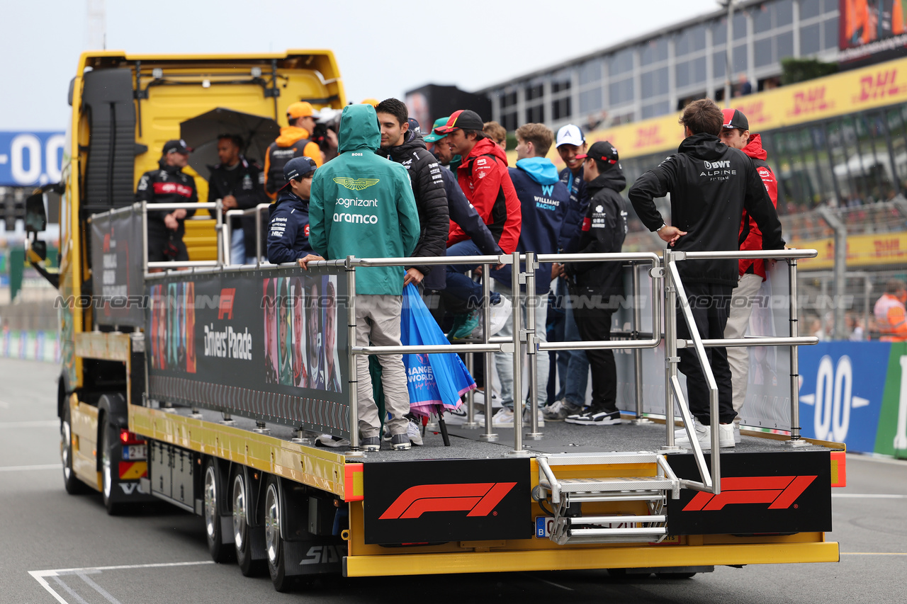 GP OLANDA, Drivers' Parade.

27.08.2023. Formula 1 World Championship, Rd 14, Dutch Grand Prix, Zandvoort, Netherlands, Gara Day.

 - www.xpbimages.com, EMail: requests@xpbimages.com © Copyright: Staley / XPB Images