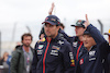 GP OLANDA, (L to R): Sergio Perez (MEX) Red Bull Racing with Yuki Tsunoda (JPN) AlphaTauri on the drivers' parade.
27.08.2023. Formula 1 World Championship, Rd 14, Dutch Grand Prix, Zandvoort, Netherlands, Gara Day.
 - www.xpbimages.com, EMail: requests@xpbimages.com © Copyright: Staley / XPB Images