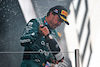 GP OLANDA, Fernando Alonso (ESP) Aston Martin F1 Team celebrates his second position on the podium.
27.08.2023. Formula 1 World Championship, Rd 14, Dutch Grand Prix, Zandvoort, Netherlands, Gara Day.
- www.xpbimages.com, EMail: requests@xpbimages.com © Copyright: Moy / XPB Images