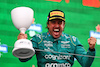 GP OLANDA, Fernando Alonso (ESP) Aston Martin F1 Team celebrates his second position on the podium.
27.08.2023. Formula 1 World Championship, Rd 14, Dutch Grand Prix, Zandvoort, Netherlands, Gara Day.
 - www.xpbimages.com, EMail: requests@xpbimages.com © Copyright: Staley / XPB Images