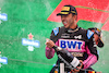 GP OLANDA, Pierre Gasly (FRA) Alpine F1 Team celebrates his third position on the podium.
27.08.2023. Formula 1 World Championship, Rd 14, Dutch Grand Prix, Zandvoort, Netherlands, Gara Day.
 - www.xpbimages.com, EMail: requests@xpbimages.com © Copyright: Staley / XPB Images