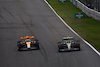 GP OLANDA, Lando Norris (GBR) McLaren MCL60 e Lewis Hamilton (GBR) Mercedes AMG F1 W14 battle for position.
27.08.2023. Formula 1 World Championship, Rd 14, Dutch Grand Prix, Zandvoort, Netherlands, Gara Day.
 - www.xpbimages.com, EMail: requests@xpbimages.com © Copyright: Coates / XPB Images