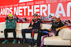 GP OLANDA, (L to R): Fernando Alonso (ESP) Aston Martin F1 Team; Max Verstappen (NLD) Red Bull Racing; e Pierre Gasly (FRA) Alpine F1 Team, in the post race FIA Press Conference.
27.08.2023. Formula 1 World Championship, Rd 14, Dutch Grand Prix, Zandvoort, Netherlands, Gara Day.
- www.xpbimages.com, EMail: requests@xpbimages.com © Copyright: XPB Images
