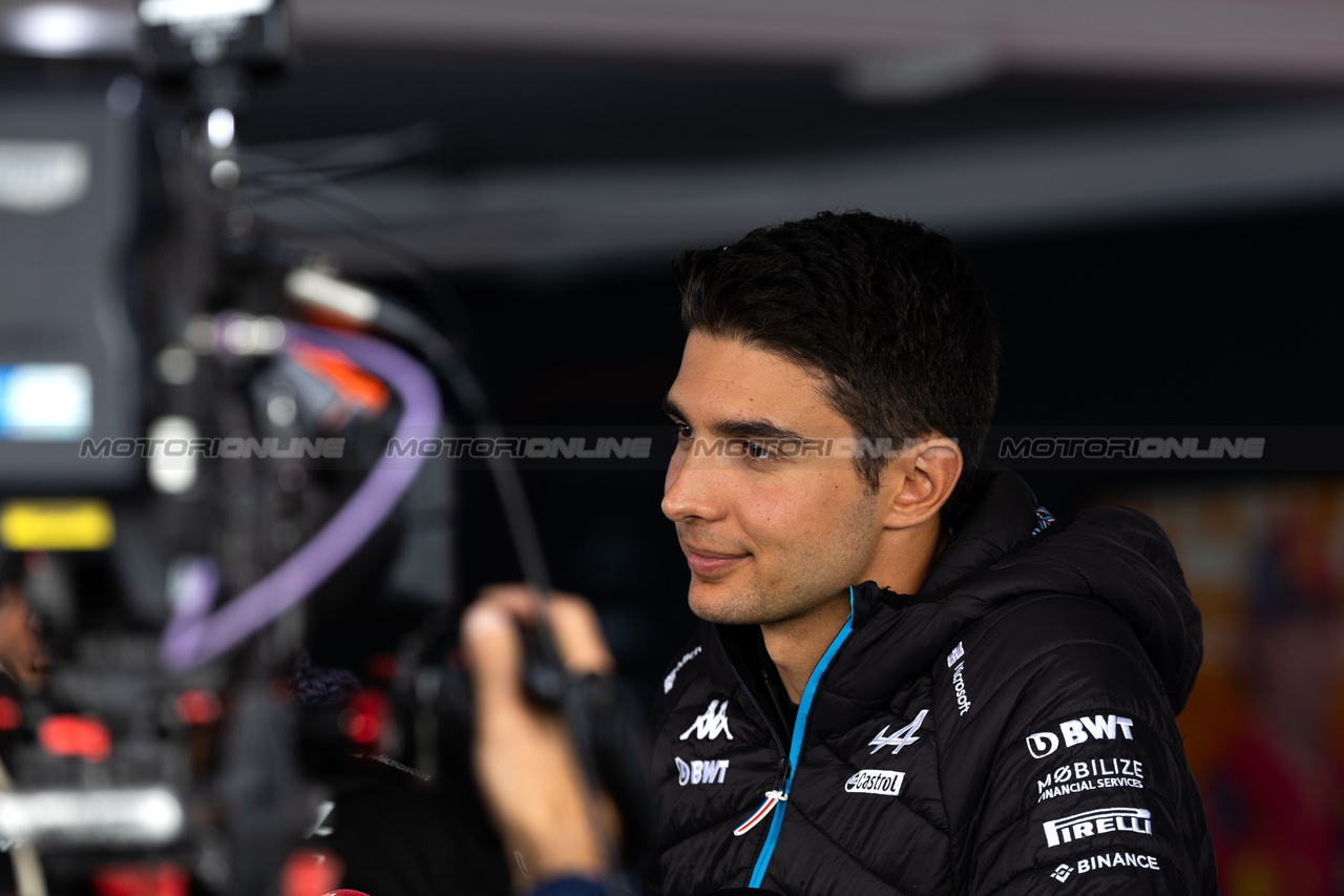 GP OLANDA, Esteban Ocon (FRA) Alpine F1 Team.

24.08.2023. Formula 1 World Championship, Rd 14, Dutch Grand Prix, Zandvoort, Netherlands, Preparation Day.

 - www.xpbimages.com, EMail: requests@xpbimages.com © Copyright: Staley / XPB Images