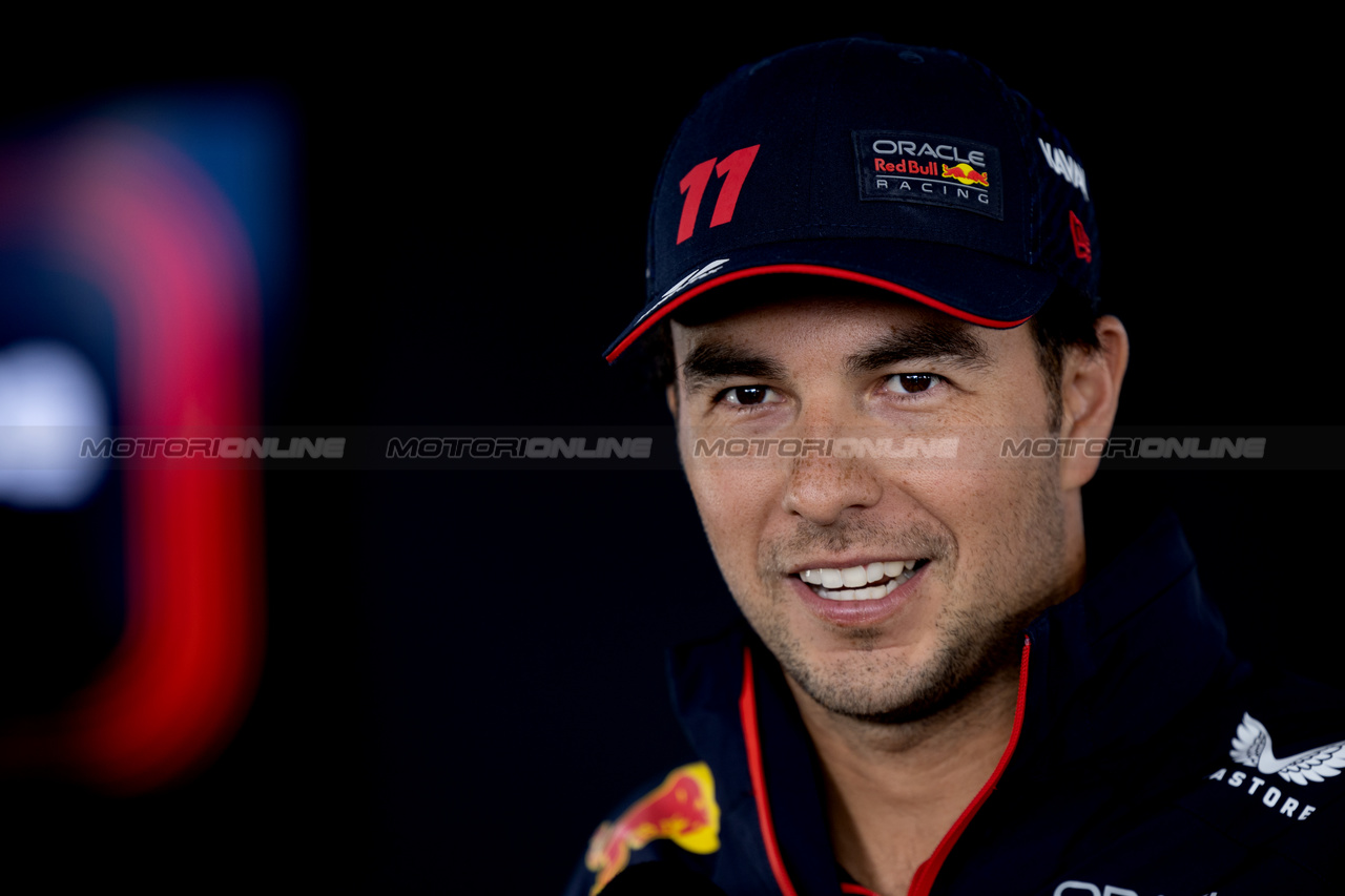 GP OLANDA, Sergio Perez (MEX) Red Bull Racing.

24.08.2023. Formula 1 World Championship, Rd 14, Dutch Grand Prix, Zandvoort, Netherlands, Preparation Day.

 - www.xpbimages.com, EMail: requests@xpbimages.com © Copyright: Staley / XPB Images