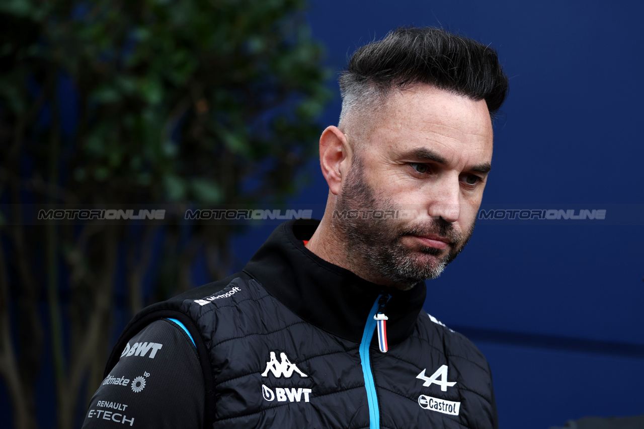 GP OLANDA, Julian Rouse (GBR) Alpine F1 Team Interim Sporting Director. 

24.08.2023. Formula 1 World Championship, Rd 14, Dutch Grand Prix, Zandvoort, Netherlands, Preparation Day.

- www.xpbimages.com, EMail: requests@xpbimages.com © Copyright: Moy / XPB Images