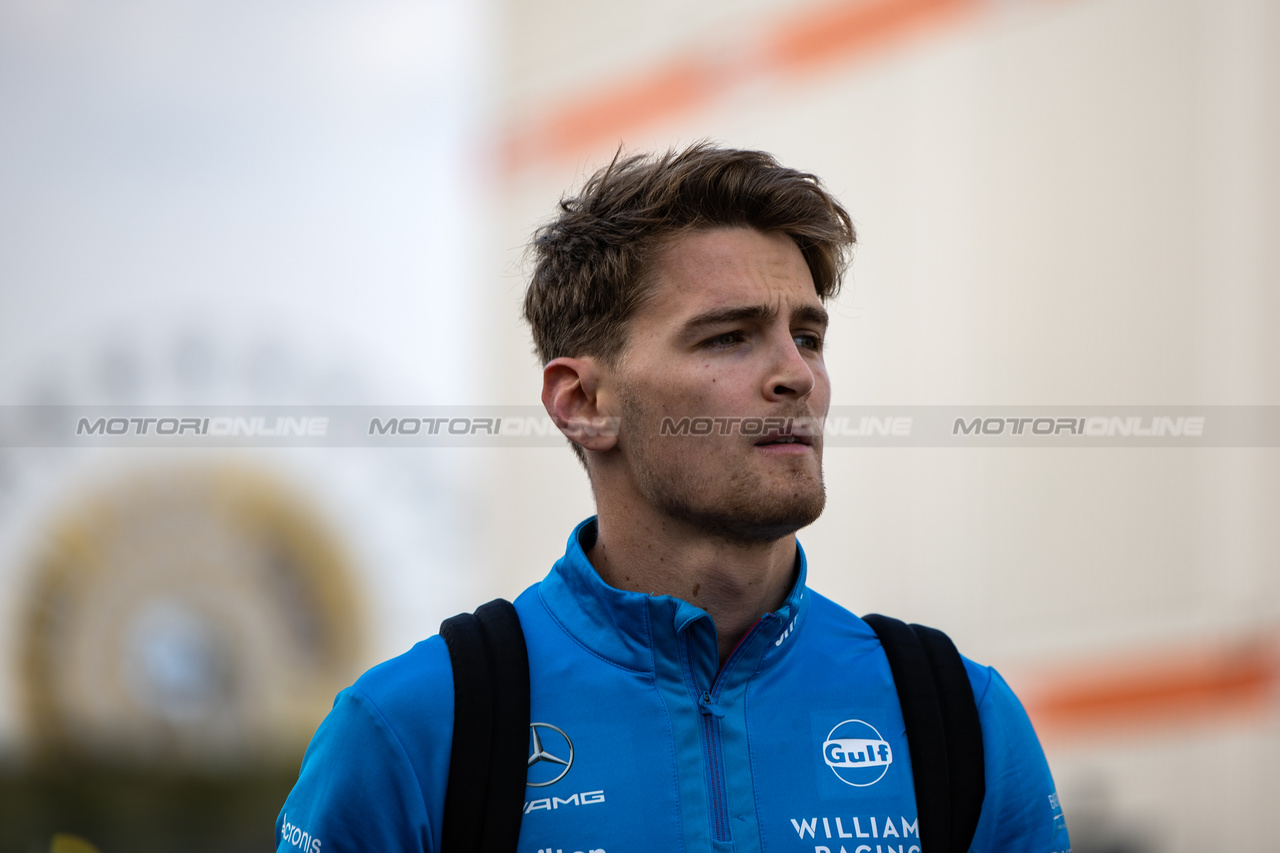 GP OLANDA, Logan Sargeant (USA) Williams Racing.

24.08.2023. Formula 1 World Championship, Rd 14, Dutch Grand Prix, Zandvoort, Netherlands, Preparation Day.

 - www.xpbimages.com, EMail: requests@xpbimages.com © Copyright: Staley / XPB Images