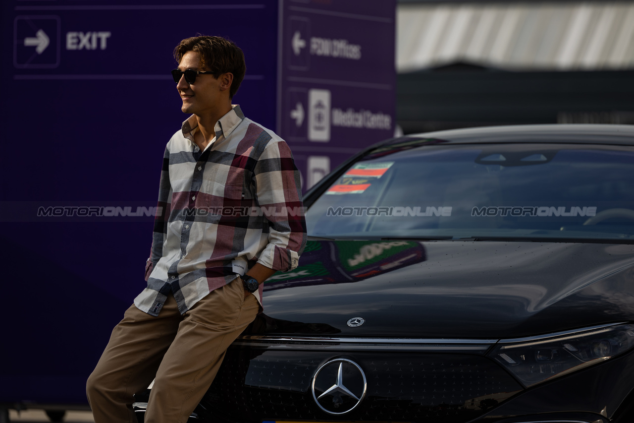 GP OLANDA, George Russell (GBR) Mercedes AMG F1.

24.08.2023. Formula 1 World Championship, Rd 14, Dutch Grand Prix, Zandvoort, Netherlands, Preparation Day.

 - www.xpbimages.com, EMail: requests@xpbimages.com © Copyright: Staley / XPB Images