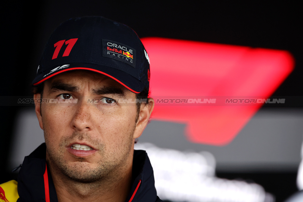 GP OLANDA, Sergio Perez (MEX) Red Bull Racing.

24.08.2023. Formula 1 World Championship, Rd 14, Dutch Grand Prix, Zandvoort, Netherlands, Preparation Day.

- www.xpbimages.com, EMail: requests@xpbimages.com © Copyright: Moy / XPB Images