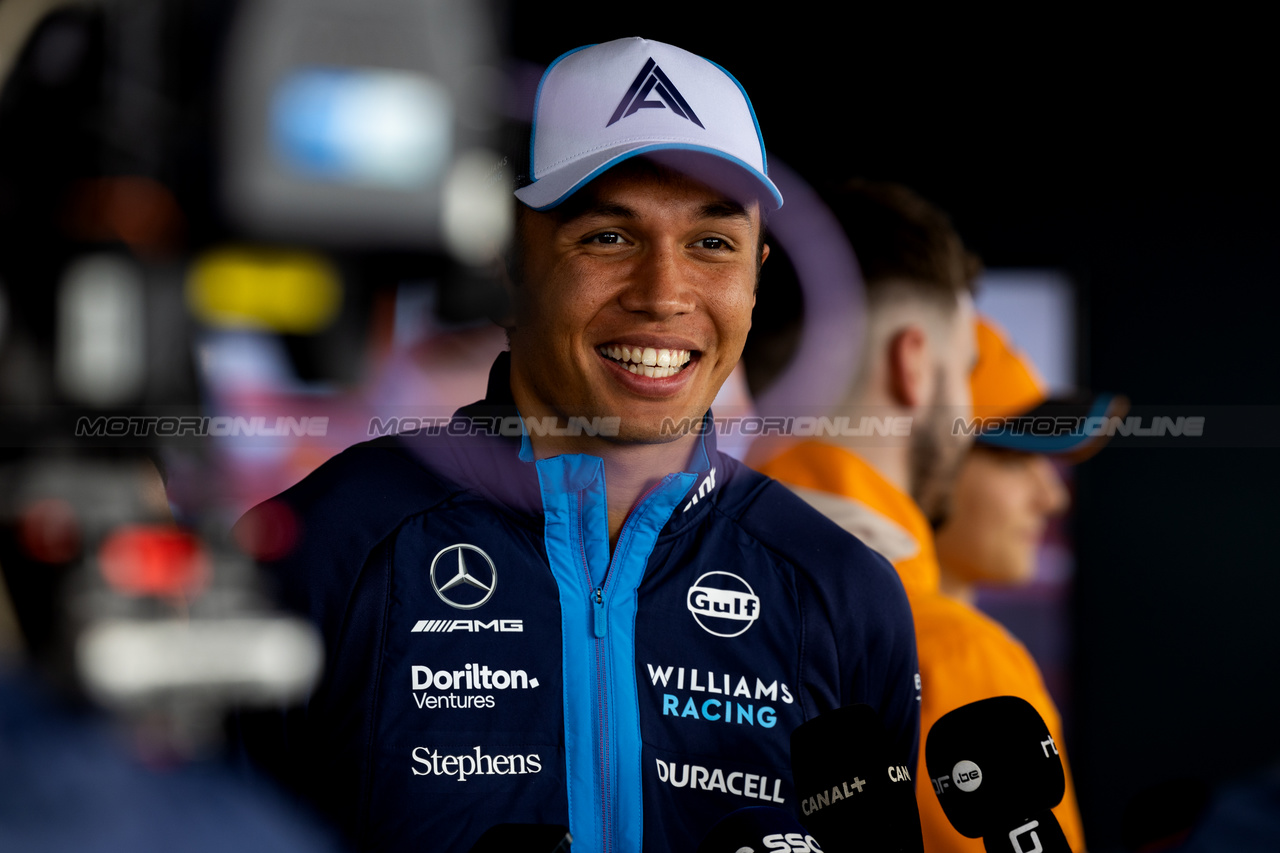 GP OLANDA, Alexander Albon (THA) Williams Racing.

24.08.2023. Formula 1 World Championship, Rd 14, Dutch Grand Prix, Zandvoort, Netherlands, Preparation Day.

 - www.xpbimages.com, EMail: requests@xpbimages.com © Copyright: Staley / XPB Images