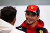 GP OLANDA, Charles Leclerc (MON) Ferrari with Will Buxton (GBR) F1 Digital Presenter.
24.08.2023. Formula 1 World Championship, Rd 14, Dutch Grand Prix, Zandvoort, Netherlands, Preparation Day.
 - www.xpbimages.com, EMail: requests@xpbimages.com © Copyright: Staley / XPB Images