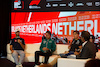 GP OLANDA, (L to R): Daniel Ricciardo (AUS) AlphaTauri; Fernando Alonso (ESP) Aston Martin F1 Team; e George Russell (GBR) Mercedes AMG F1, in the FIA Press Conference.
24.08.2023. Formula 1 World Championship, Rd 14, Dutch Grand Prix, Zandvoort, Netherlands, Preparation Day.
- www.xpbimages.com, EMail: requests@xpbimages.com © Copyright: XPB Images