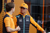 GP OLANDA, (L to R): Oscar Piastri (AUS) McLaren with Lando Norris (GBR) McLaren.
24.08.2023. Formula 1 World Championship, Rd 14, Dutch Grand Prix, Zandvoort, Netherlands, Preparation Day.
- www.xpbimages.com, EMail: requests@xpbimages.com © Copyright: Moy / XPB Images