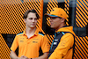 GP OLANDA, (L to R): Oscar Piastri (AUS) McLaren with Lando Norris (GBR) McLaren.
24.08.2023. Formula 1 World Championship, Rd 14, Dutch Grand Prix, Zandvoort, Netherlands, Preparation Day.
- www.xpbimages.com, EMail: requests@xpbimages.com © Copyright: Moy / XPB Images