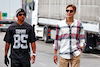 GP OLANDA, (L to R): Lewis Hamilton (GBR) Mercedes AMG F1 with team mate George Russell (GBR) Mercedes AMG F1.
24.08.2023. Formula 1 World Championship, Rd 14, Dutch Grand Prix, Zandvoort, Netherlands, Preparation Day.
 - www.xpbimages.com, EMail: requests@xpbimages.com © Copyright: Coates / XPB Images