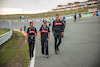 GP OLANDA, Zhou Guanyu (CHN) Alfa Romeo F1 Team walks the circuit with the team.
24.08.2023. Formula 1 World Championship, Rd 14, Dutch Grand Prix, Zandvoort, Netherlands, Preparation Day.
- www.xpbimages.com, EMail: requests@xpbimages.com © Copyright: Bearne / XPB Images