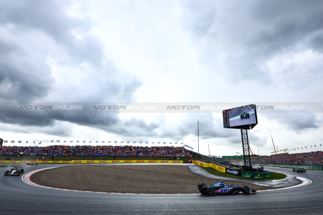 GP OLANDA, Esteban Ocon (FRA), Alpine F1 Team 
26.08.2023. Formula 1 World Championship, Rd 14, Dutch Grand Prix, Zandvoort, Netherlands, Qualifiche Day.
- www.xpbimages.com, EMail: requests@xpbimages.com © Copyright: Charniaux / XPB Images