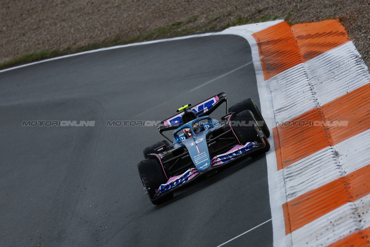 GP OLANDA, Pierre Gasly (FRA) Alpine F1 Team A523.

26.08.2023. Formula 1 World Championship, Rd 14, Dutch Grand Prix, Zandvoort, Netherlands, Qualifiche Day.

 - www.xpbimages.com, EMail: requests@xpbimages.com © Copyright: Coates / XPB Images