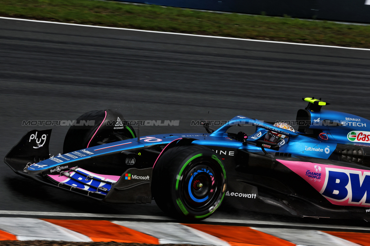 GP OLANDA, Pierre Gasly (FRA) Alpine F1 Team A523.

26.08.2023. Formula 1 World Championship, Rd 14, Dutch Grand Prix, Zandvoort, Netherlands, Qualifiche Day.

 - www.xpbimages.com, EMail: requests@xpbimages.com © Copyright: Coates / XPB Images