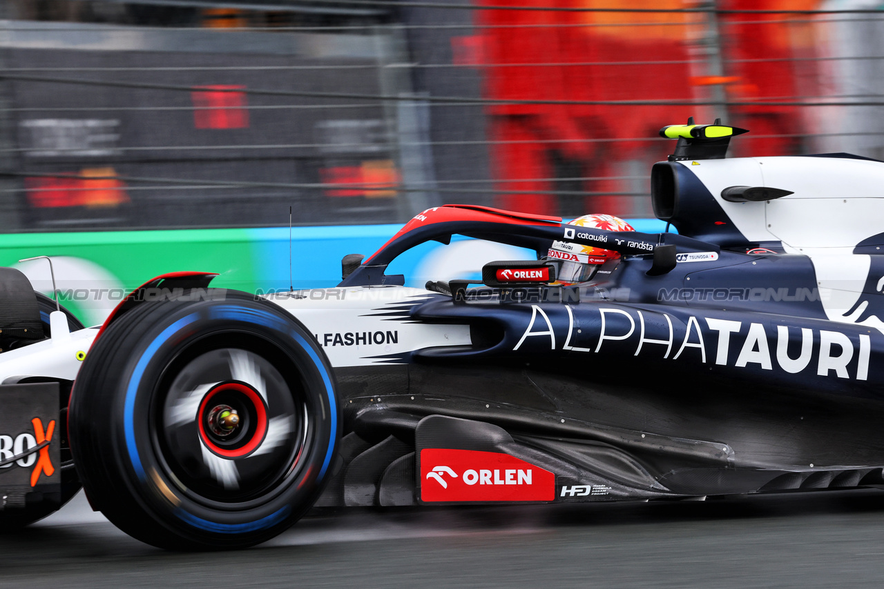 GP OLANDA, Yuki Tsunoda (JPN) AlphaTauri AT04.

26.08.2023. Formula 1 World Championship, Rd 14, Dutch Grand Prix, Zandvoort, Netherlands, Qualifiche Day.

- www.xpbimages.com, EMail: requests@xpbimages.com © Copyright: Miltenburg / XPB Images