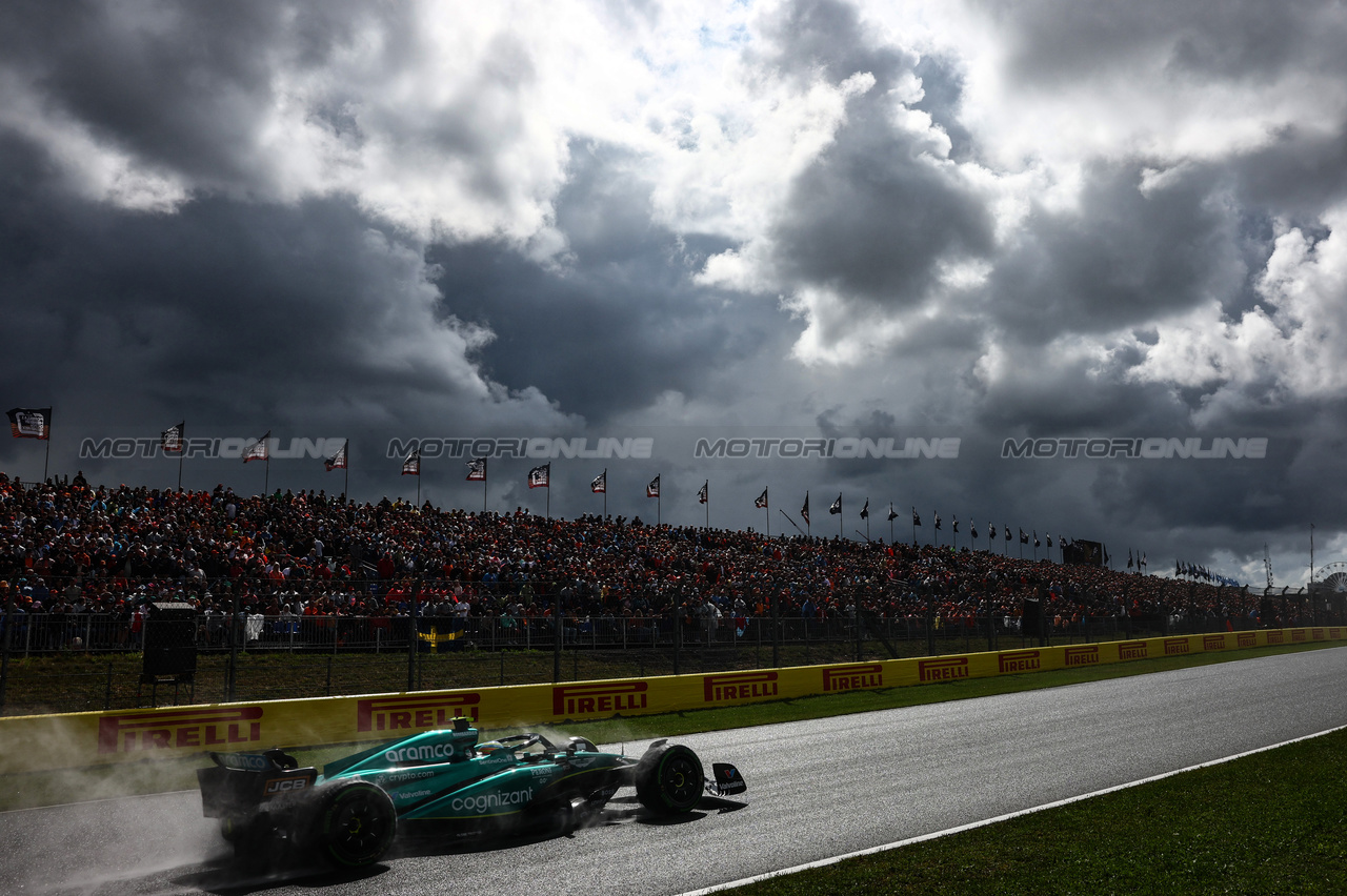GP OLANDA, Fernando Alonso (ESP), Aston Martin Racing 
26.08.2023. Formula 1 World Championship, Rd 14, Dutch Grand Prix, Zandvoort, Netherlands, Qualifiche Day.
- www.xpbimages.com, EMail: requests@xpbimages.com © Copyright: Charniaux / XPB Images
