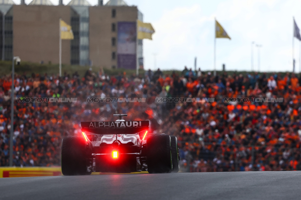 GP OLANDA, Liam Lawson (NZL) AlphaTauri 
26.08.2023. Formula 1 World Championship, Rd 14, Dutch Grand Prix, Zandvoort, Netherlands, Qualifiche Day.
- www.xpbimages.com, EMail: requests@xpbimages.com © Copyright: Charniaux / XPB Images