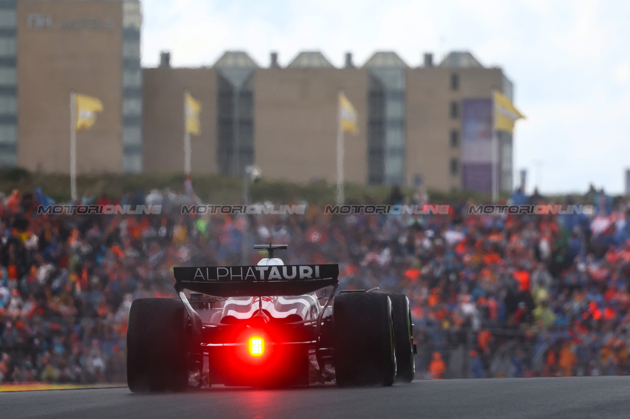 GP OLANDA, Liam Lawson (NZL) AlphaTauri 
26.08.2023. Formula 1 World Championship, Rd 14, Dutch Grand Prix, Zandvoort, Netherlands, Qualifiche Day.
- www.xpbimages.com, EMail: requests@xpbimages.com © Copyright: Charniaux / XPB Images