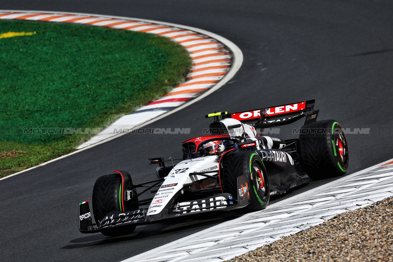 GP OLANDA, Liam Lawson (NZL) AlphaTauri AT04.

26.08.2023. Formula 1 World Championship, Rd 14, Dutch Grand Prix, Zandvoort, Netherlands, Qualifiche Day.

- www.xpbimages.com, EMail: requests@xpbimages.com © Copyright: Moy / XPB Images
