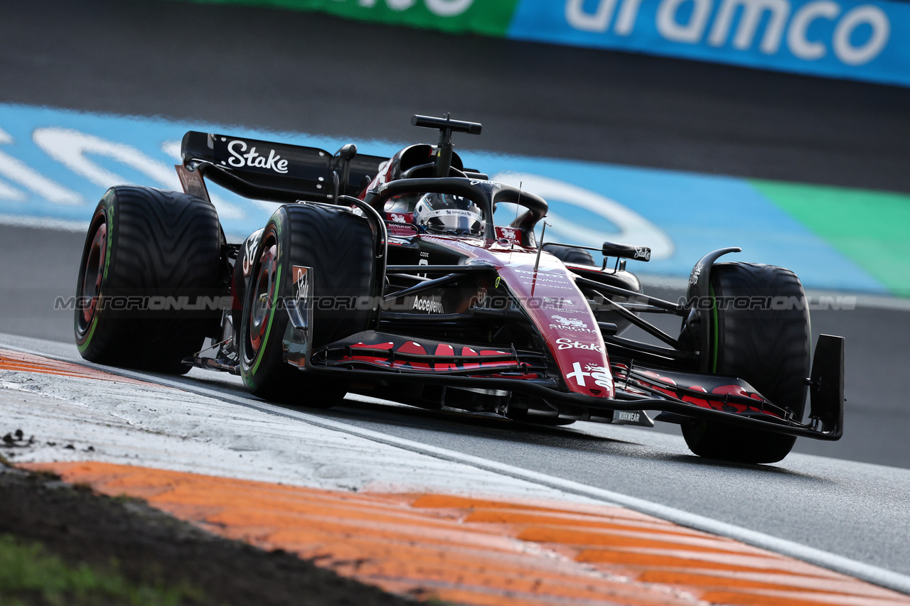 GP OLANDA, Valtteri Bottas (FIN) Alfa Romeo F1 Team C43.

26.08.2023. Formula 1 World Championship, Rd 14, Dutch Grand Prix, Zandvoort, Netherlands, Qualifiche Day.

- www.xpbimages.com, EMail: requests@xpbimages.com © Copyright: Moy / XPB Images