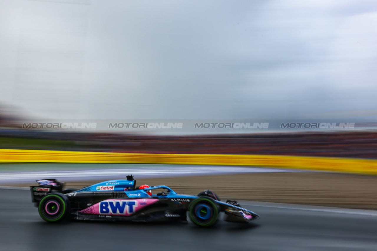 GP OLANDA, Esteban Ocon (FRA), Alpine F1 Team 
26.08.2023. Formula 1 World Championship, Rd 14, Dutch Grand Prix, Zandvoort, Netherlands, Qualifiche Day.
- www.xpbimages.com, EMail: requests@xpbimages.com © Copyright: Charniaux / XPB Images