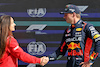 GP OLANDA, Max Verstappen (NLD) Red Bull Racing receives the Pirelli Pole Position Award from Marta Garcia (ESP) Racing Driver.
26.08.2023. Formula 1 World Championship, Rd 14, Dutch Grand Prix, Zandvoort, Netherlands, Qualifiche Day.
- www.xpbimages.com, EMail: requests@xpbimages.com © Copyright: Bearne / XPB Images