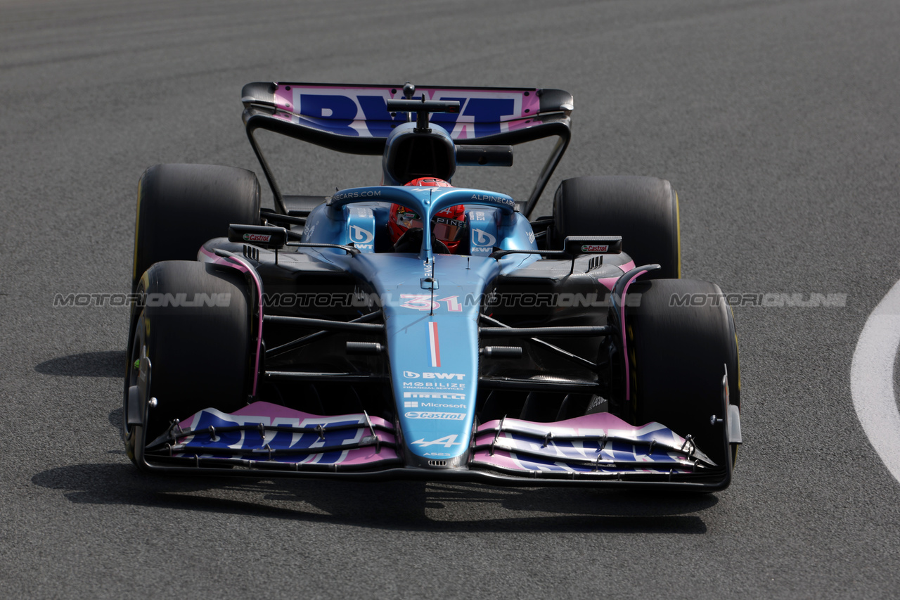 GP OLANDA, Esteban Ocon (FRA) Alpine F1 Team A523.

25.08.2023. Formula 1 World Championship, Rd 14, Dutch Grand Prix, Zandvoort, Netherlands, Practice Day.

 - www.xpbimages.com, EMail: requests@xpbimages.com © Copyright: Staley / XPB Images