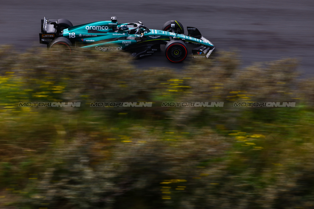 GP OLANDA, Lance Stroll (CDN), Aston Martin F1 Team 
25.08.2023. Formula 1 World Championship, Rd 14, Dutch Grand Prix, Zandvoort, Netherlands, Practice Day.
- www.xpbimages.com, EMail: requests@xpbimages.com © Copyright: Charniaux / XPB Images