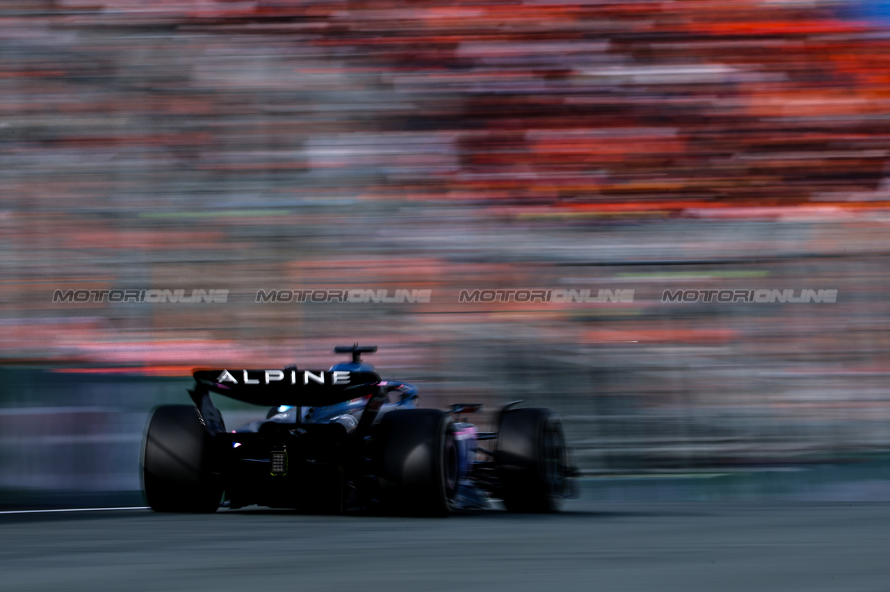GP OLANDA, Esteban Ocon (FRA), Alpine F1 Team 
25.08.2023. Formula 1 World Championship, Rd 14, Dutch Grand Prix, Zandvoort, Netherlands, Practice Day.
- www.xpbimages.com, EMail: requests@xpbimages.com © Copyright: Charniaux / XPB Images