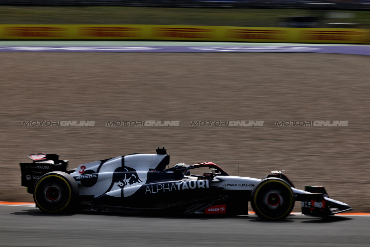 GP OLANDA, Daniel Ricciardo (AUS) AlphaTauri AT04.

25.08.2023. Formula 1 World Championship, Rd 14, Dutch Grand Prix, Zandvoort, Netherlands, Practice Day.

 - www.xpbimages.com, EMail: requests@xpbimages.com © Copyright: Staley / XPB Images