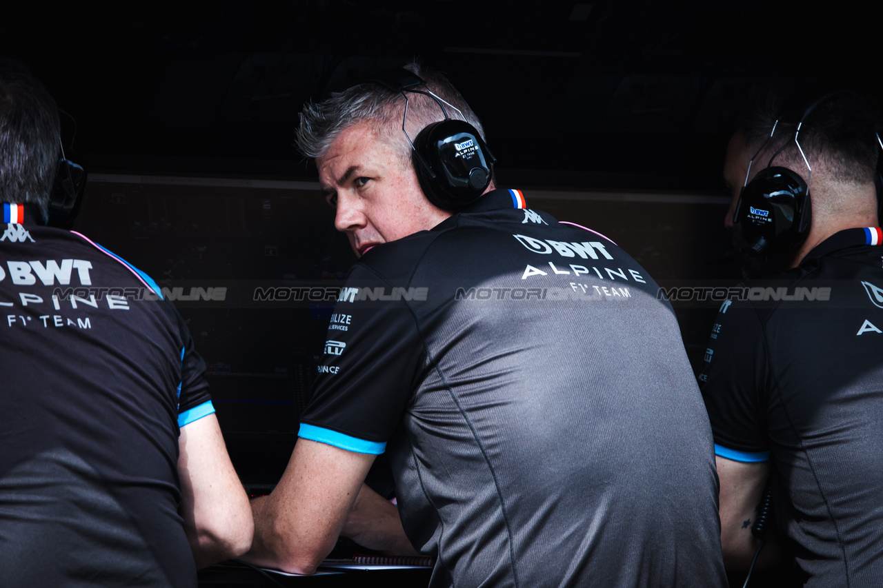 GP OLANDA, Rob Cherry (GBR) Alpine F1 Team Gara Team Manager.

25.08.2023. Formula 1 World Championship, Rd 14, Dutch Grand Prix, Zandvoort, Netherlands, Practice Day.

- www.xpbimages.com, EMail: requests@xpbimages.com © Copyright: Bearne / XPB Images