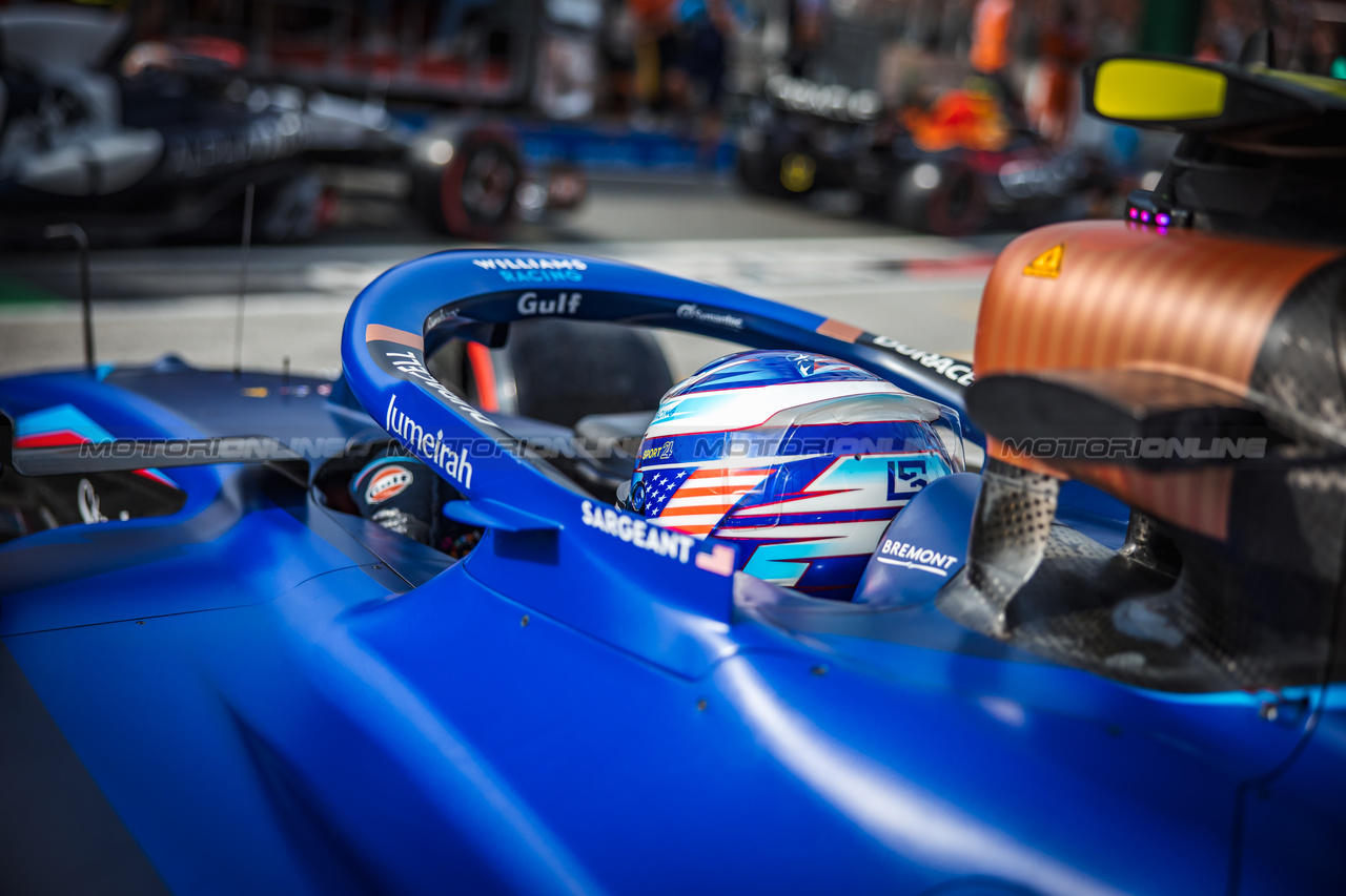 GP OLANDA, Logan Sargeant (USA) Williams Racing FW45.

25.08.2023. Formula 1 World Championship, Rd 14, Dutch Grand Prix, Zandvoort, Netherlands, Practice Day.

- www.xpbimages.com, EMail: requests@xpbimages.com © Copyright: Bearne / XPB Images