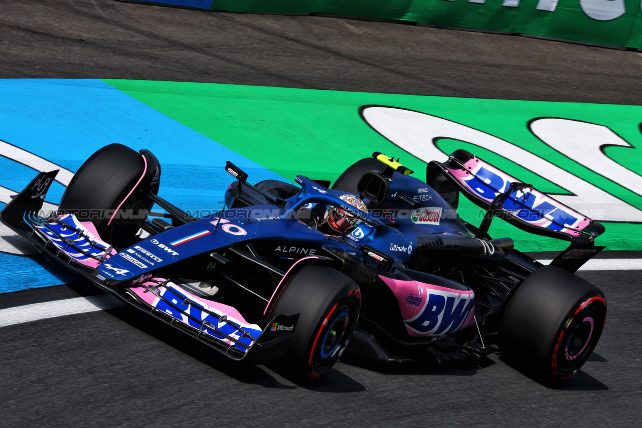 GP OLANDA, Pierre Gasly (FRA) Alpine F1 Team A523.

25.08.2023. Formula 1 World Championship, Rd 14, Dutch Grand Prix, Zandvoort, Netherlands, Practice Day.

 - www.xpbimages.com, EMail: requests@xpbimages.com © Copyright: Coates / XPB Images