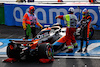 GP OLANDA, Oscar Piastri (AUS) McLaren MCL60 crashed in the second practice session.
25.08.2023. Formula 1 World Championship, Rd 14, Dutch Grand Prix, Zandvoort, Netherlands, Practice Day.
 - www.xpbimages.com, EMail: requests@xpbimages.com © Copyright: Staley / XPB Images