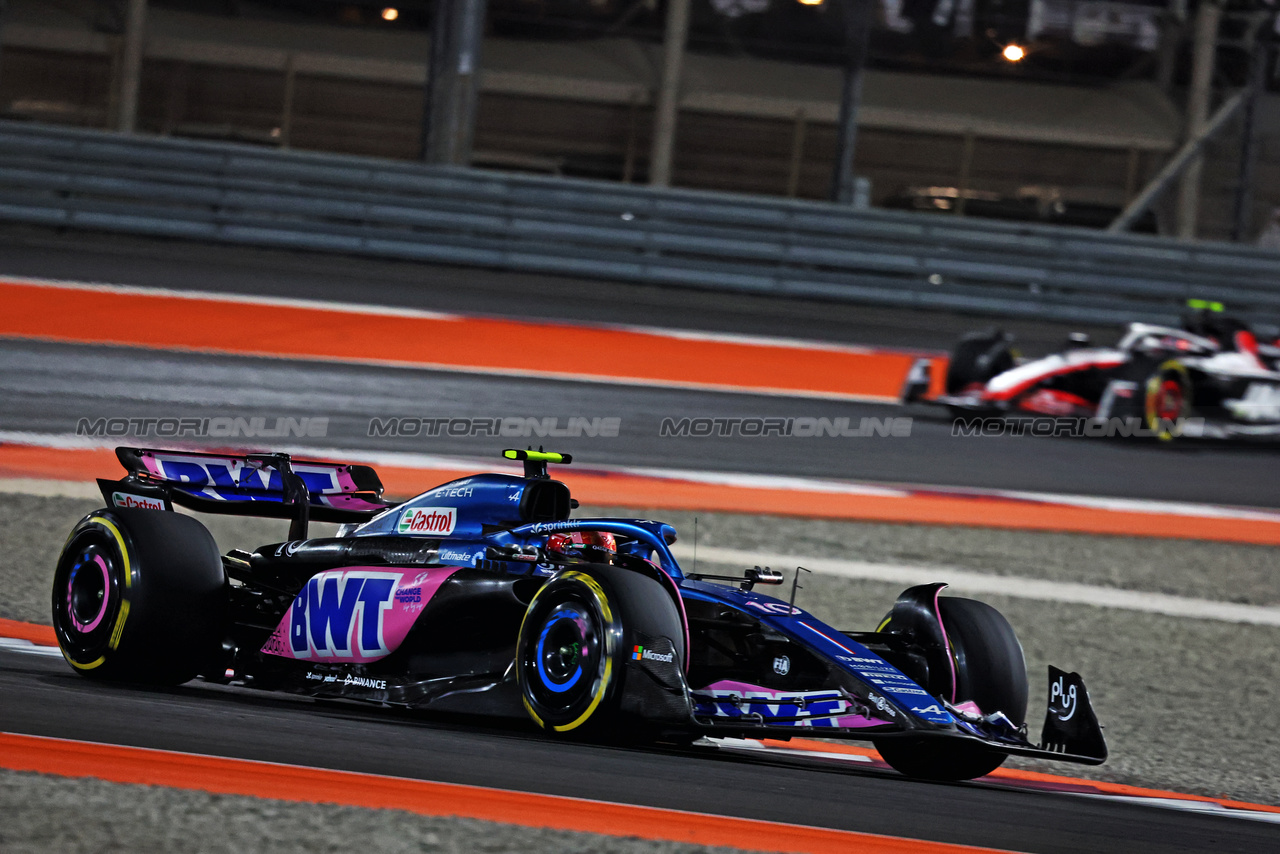 GP QATAR, Pierre Gasly (FRA) Alpine F1 Team A523.

08.10.2023. Formula 1 World Championship, Rd 18, Qatar Grand Prix, Doha, Qatar, Gara Day.

- www.xpbimages.com, EMail: requests@xpbimages.com © Copyright: Charniaux / XPB Images