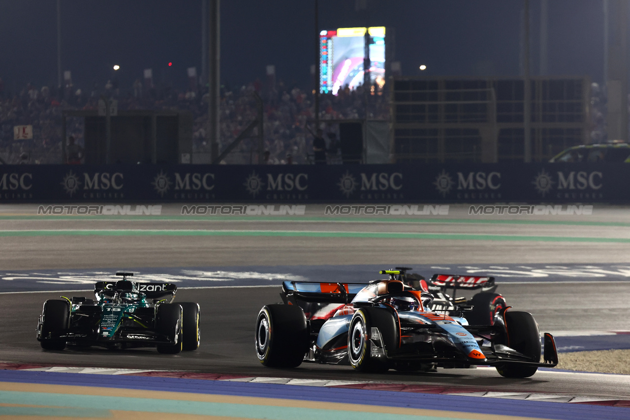 GP QATAR, Logan Sargeant (USA) Williams Racing FW45.

08.10.2023. Formula 1 World Championship, Rd 18, Qatar Grand Prix, Doha, Qatar, Gara Day.

- www.xpbimages.com, EMail: requests@xpbimages.com © Copyright: Batchelor / XPB Images