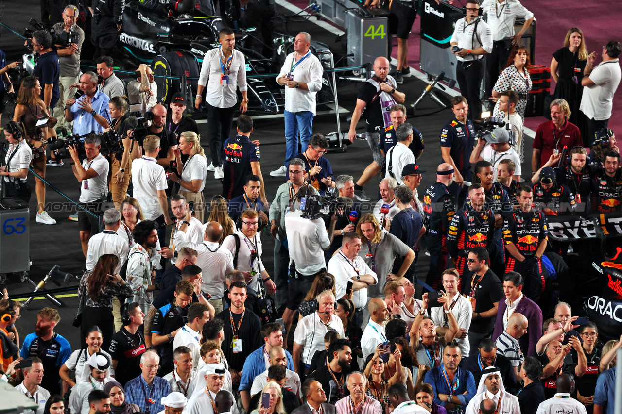 GP QATAR, griglia Atmosfera.

08.10.2023. Formula 1 World Championship, Rd 18, Qatar Grand Prix, Doha, Qatar, Gara Day.

- www.xpbimages.com, EMail: requests@xpbimages.com © Copyright: Moy / XPB Images